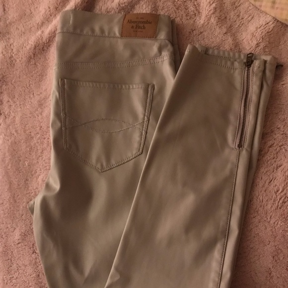 Abercrombie & Fitch Jeans Abercrombie And Fitch Faux Leather Pants 6